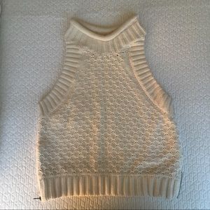 Sam Edelman Cropped Sleeveless Sweater